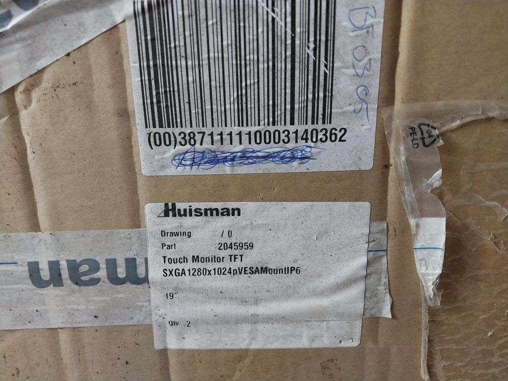 Huisman N190De Display Touch Monitor