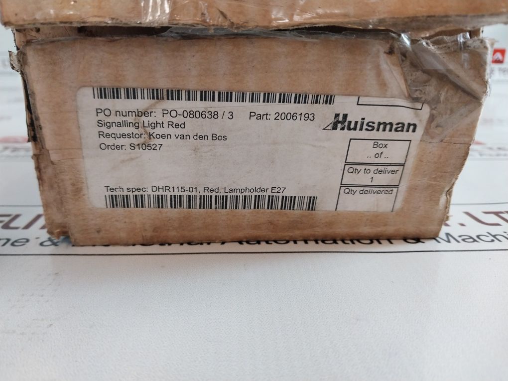 Huisman Signalling Red Light