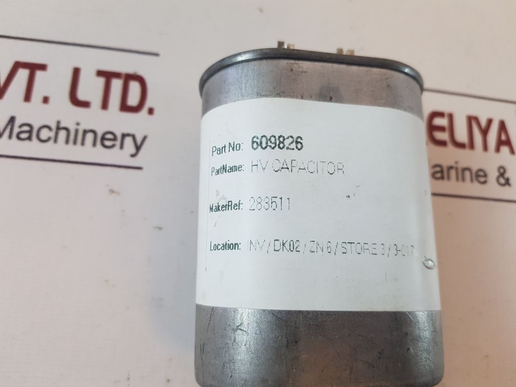 283 511 High Voltage Capacitor 609826

