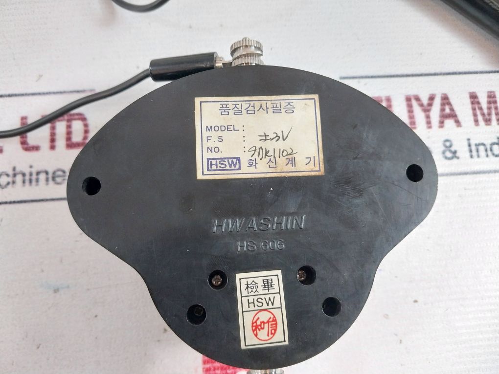 Hwa Shin Hs-606 Battery Tester
