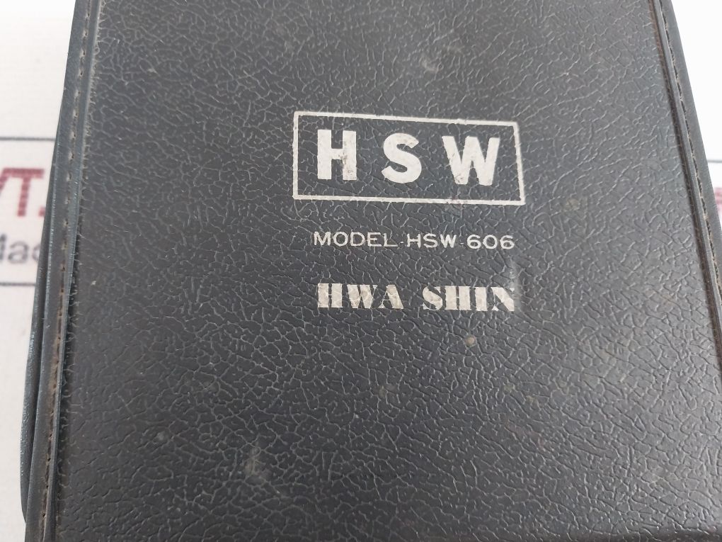 Hwa Shin Hs-606 Battery Tester