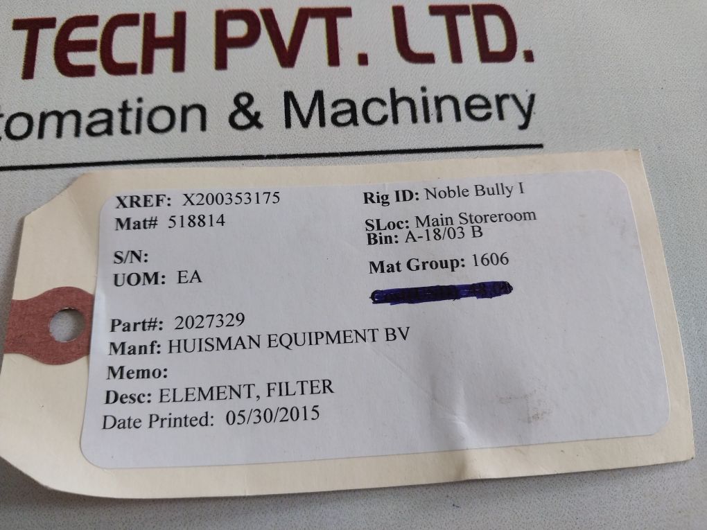 Hydac 0110 D 005 Bn4Hc Filter Element