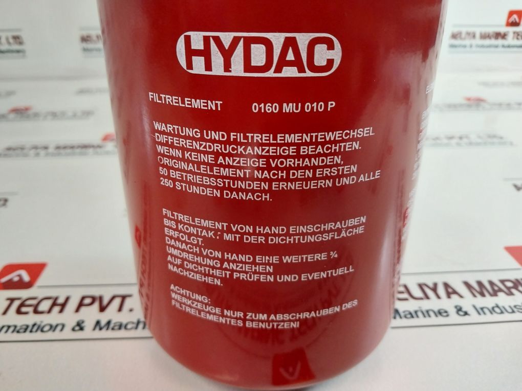 Hydac 0160 Mu 010 P Filter Element