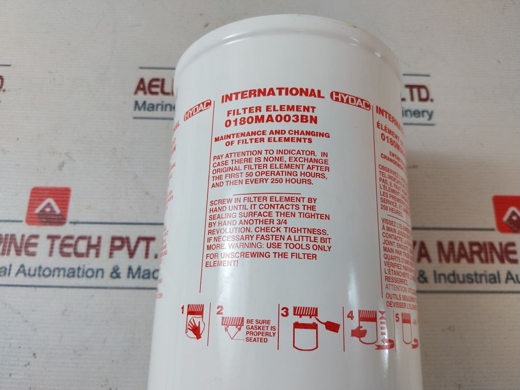 Hydac 0180Ma003Bn Maintenance And Changing Of Filter Element