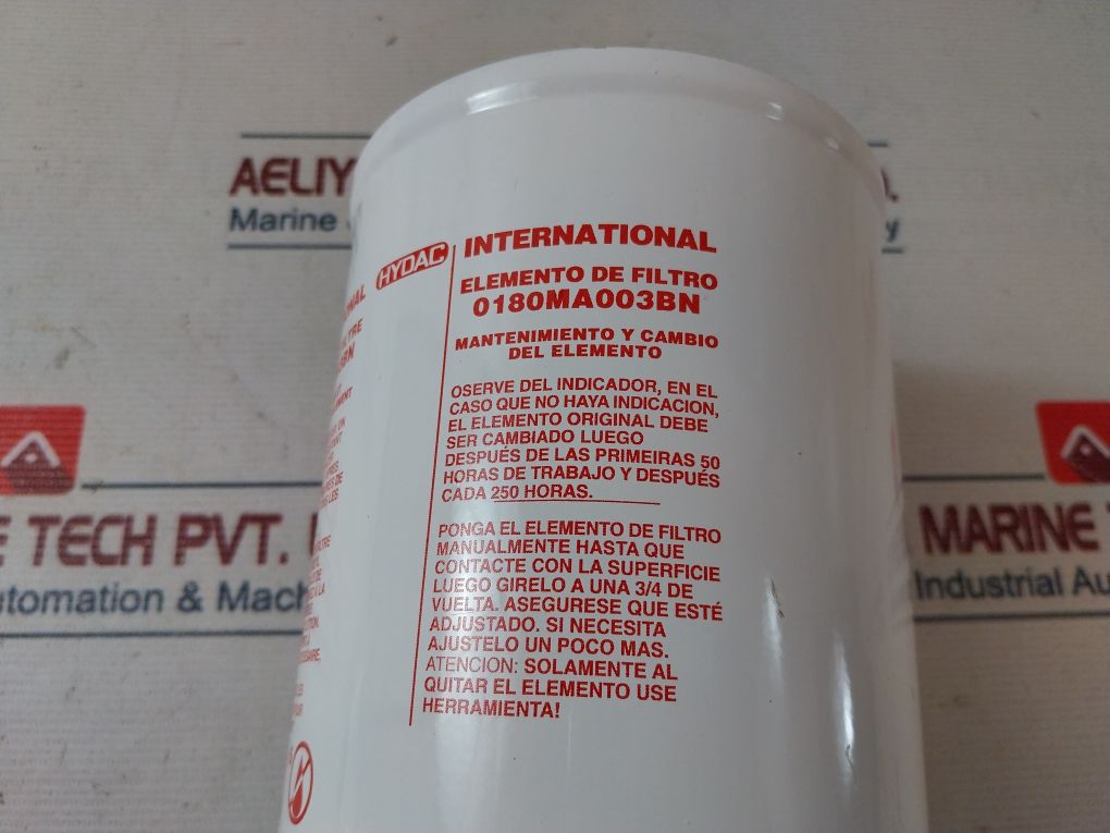 Hydac 0180Ma003Bn Maintenance And Changing Of Filter Element