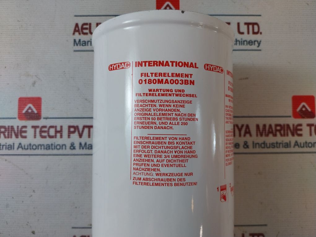 Hydac 0180Ma003Bn Maintenance And Changing Of Filter Element