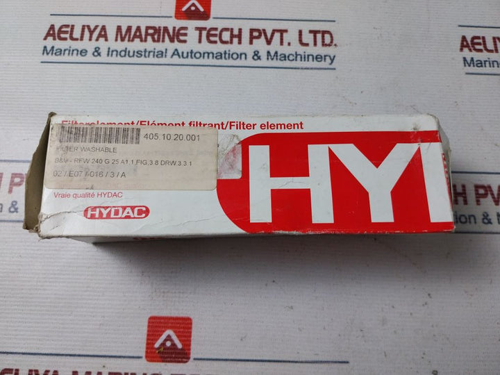 Hydac 0240 R 025W Filter Element