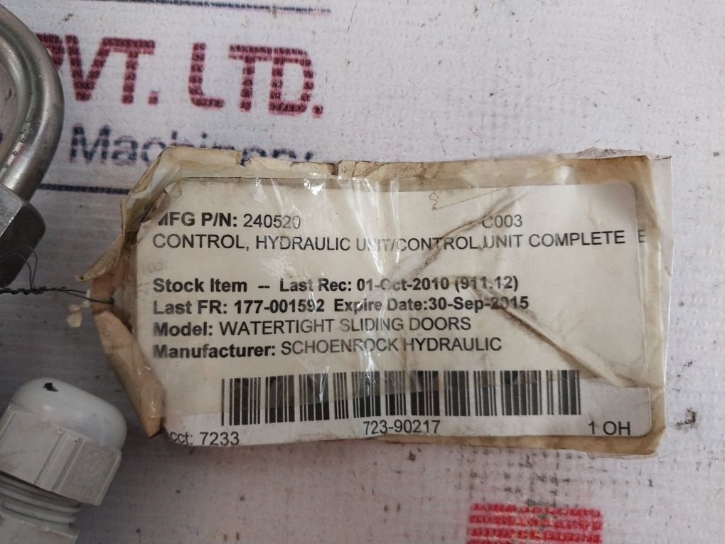 Hydac 3154855 Valve Gauge With Pressure Switch Ip67