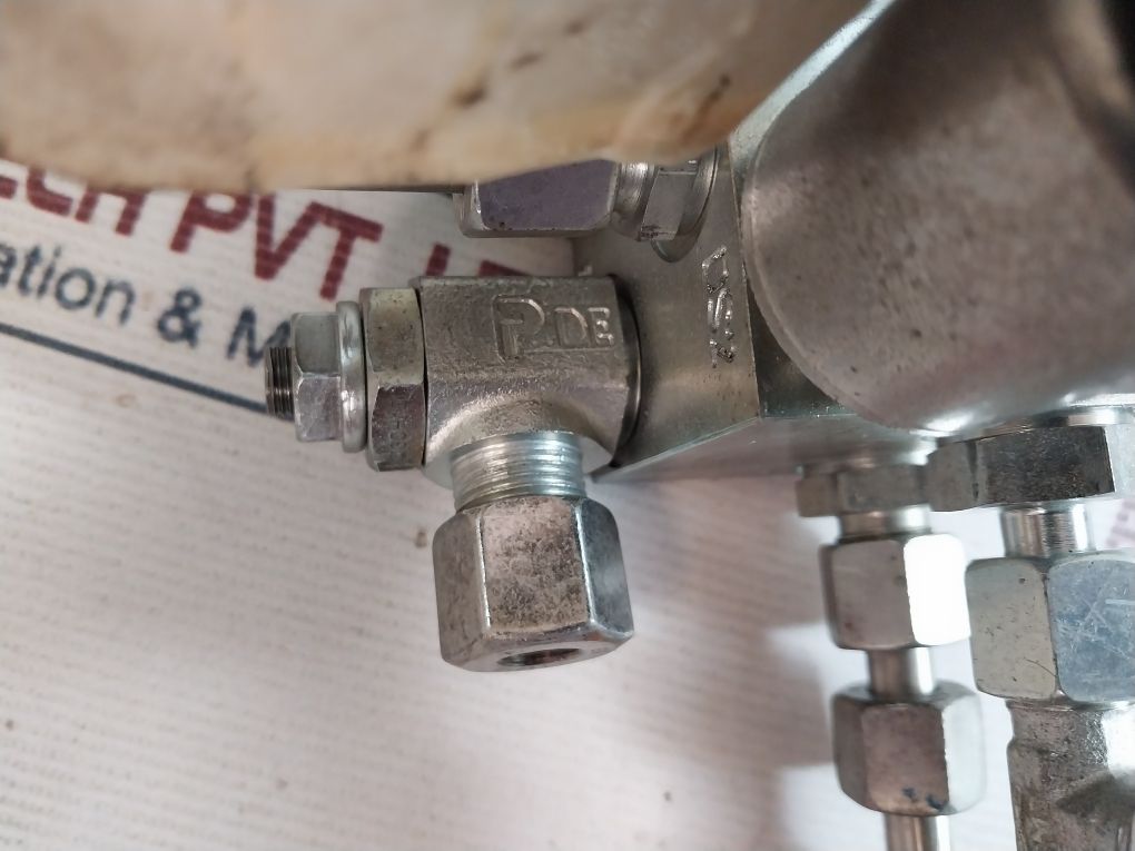 Hydac 3154855 Valve Gauge With Pressure Switch Ip67