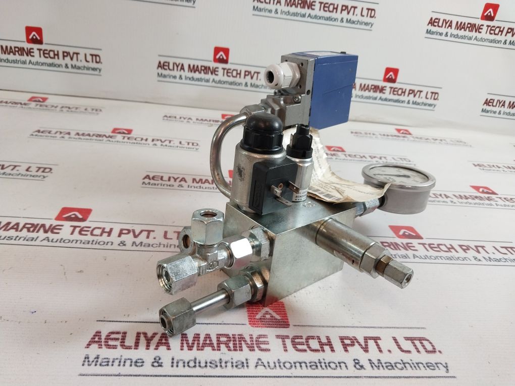 Hydac 3154855 Valve Gauge With Pressure Switch Ip67