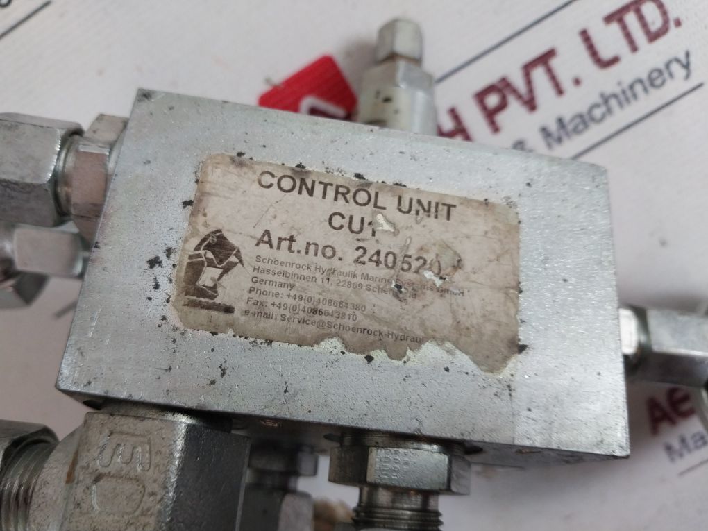 Hydac 3154855 Valve Gauge With Pressure Switch Ip67