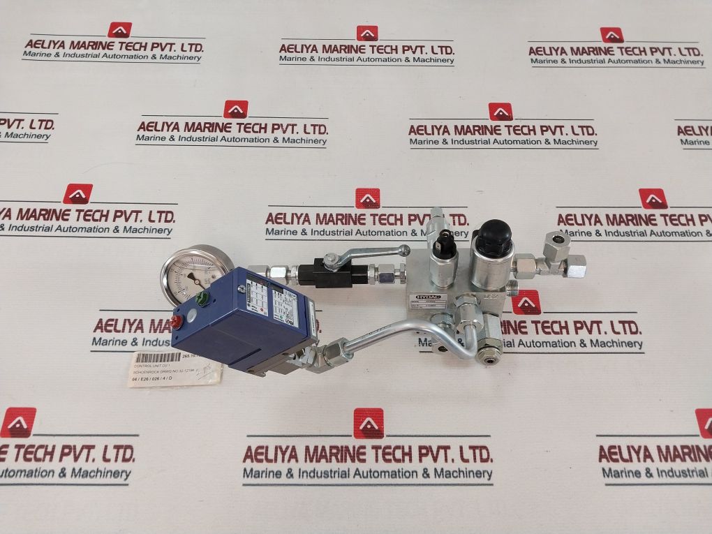 Hydac 3154855 Valve With Gauge