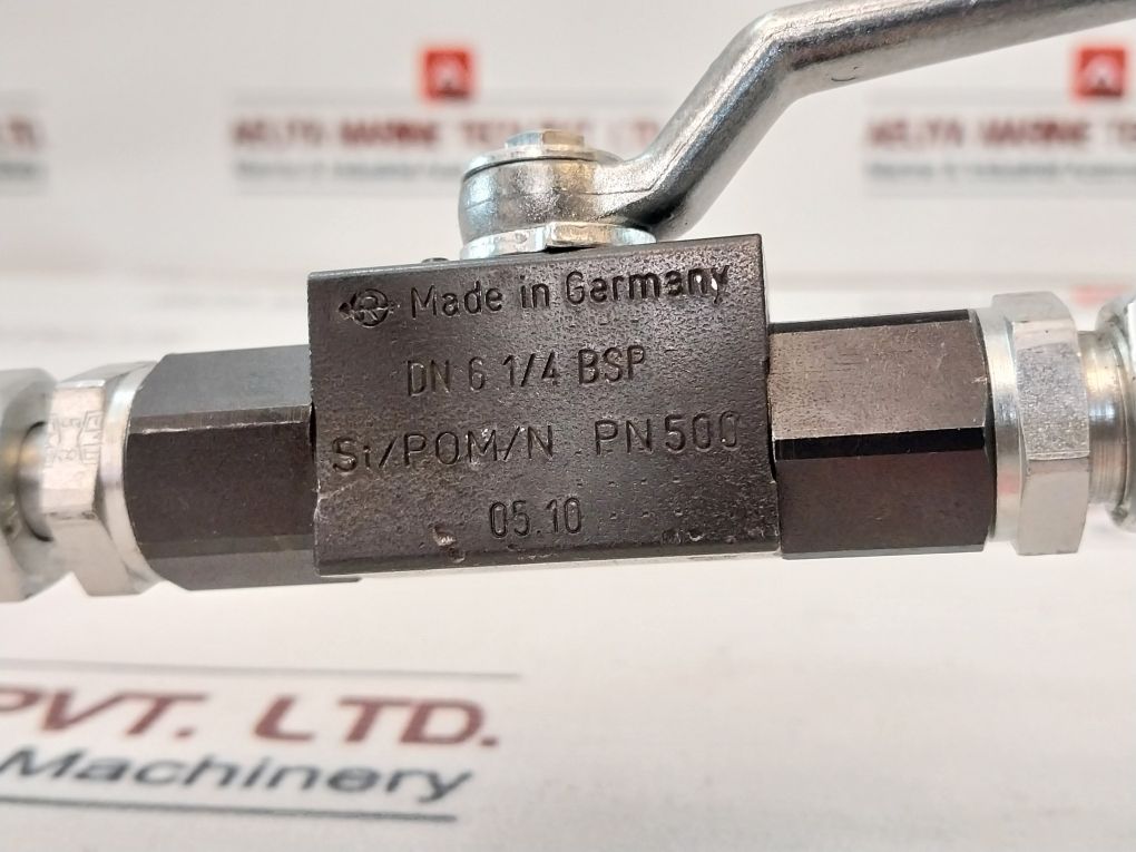 Hydac 3154855 Valve With Gauge