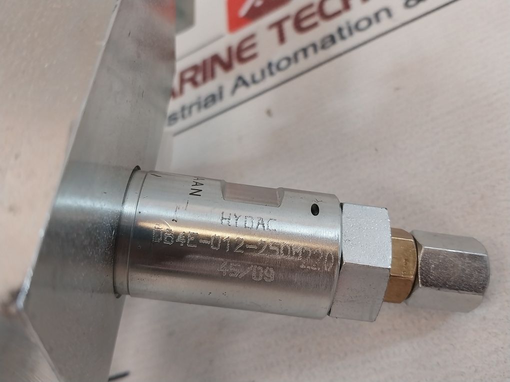 Hydac 3154855 Valve With Gauge