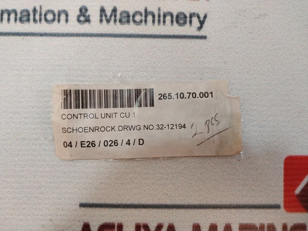 Hydac 3154855 Valve With Gauge