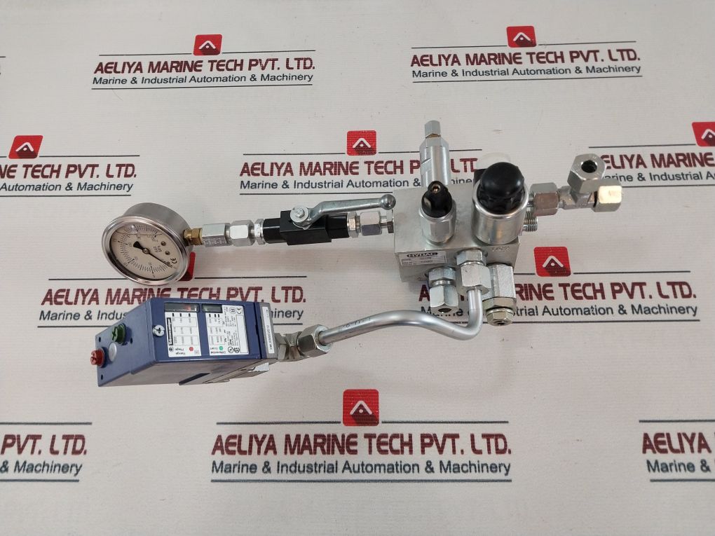 Hydac 3154855 Valve With Gauge