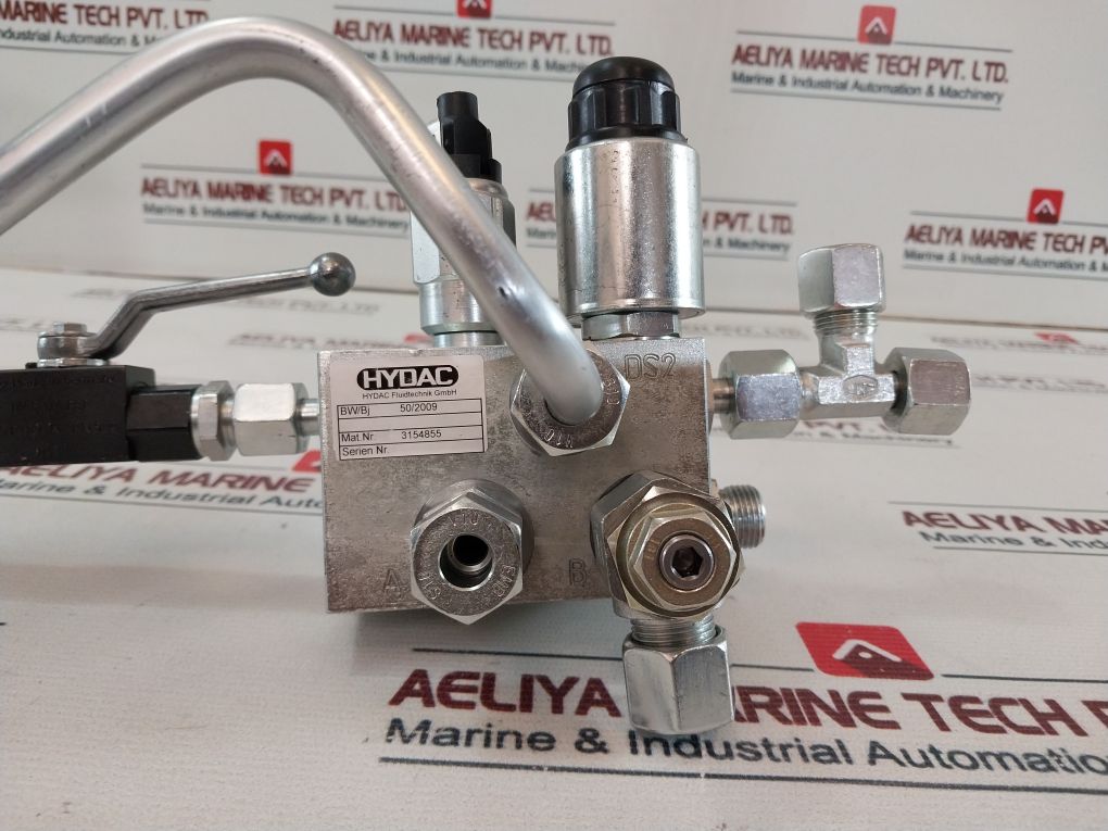 Hydac 3154855 Valve With Gauge