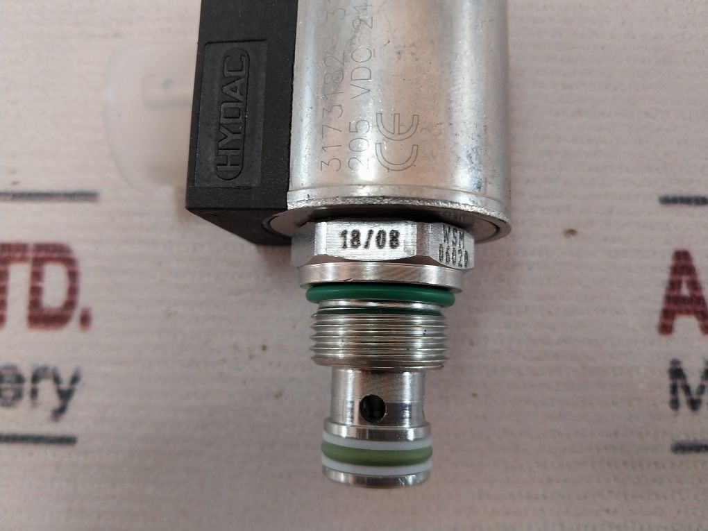 Hydac 3173182 Solenoid Valve W/Coil 205 Vdc 2137Ω
