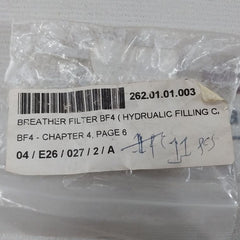 Hydac Bfp 4 G 10 W 1.0 Tank Breather Filter