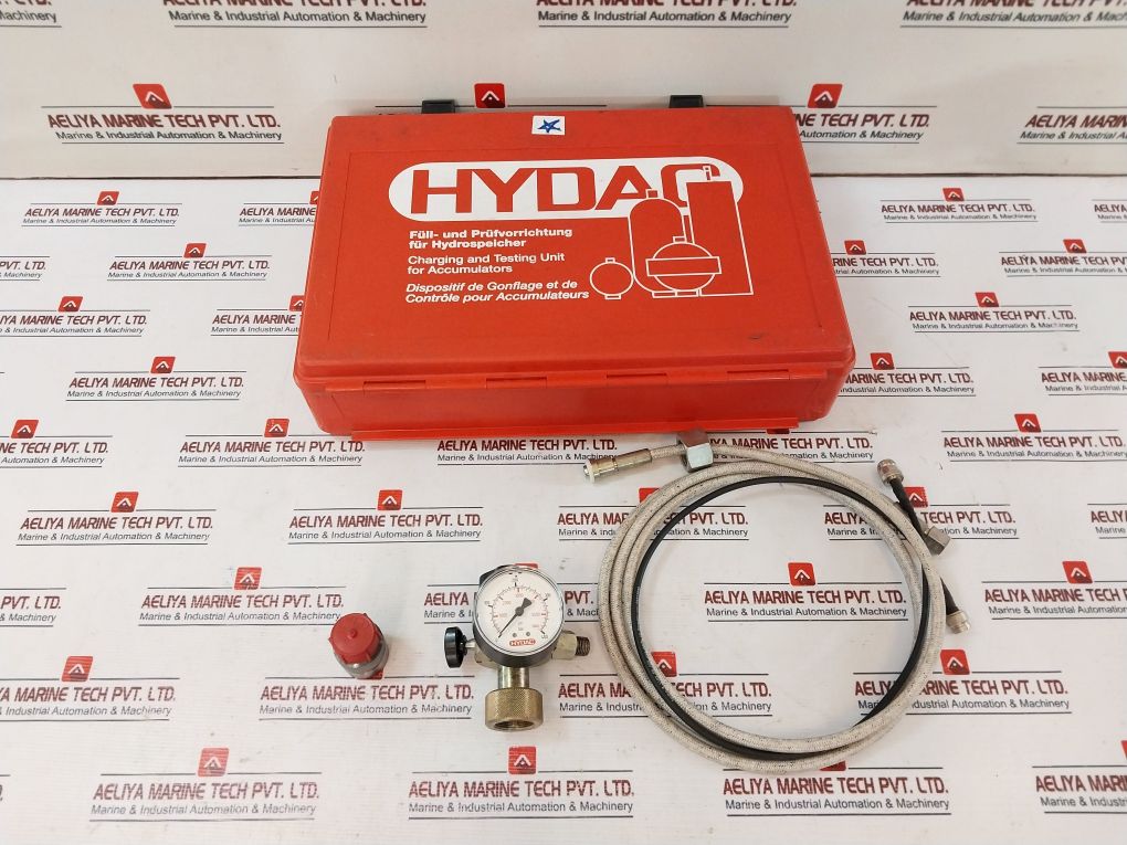 Hydac Charging And Testing Unit For Accumulators 0-400 Bar Kit [Incomplete]