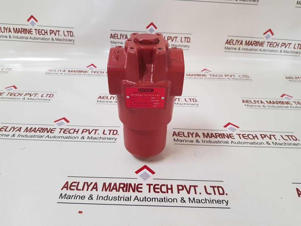 Hydac Df On 60 T C 10 A 1.0/-b6 Pressure Filter