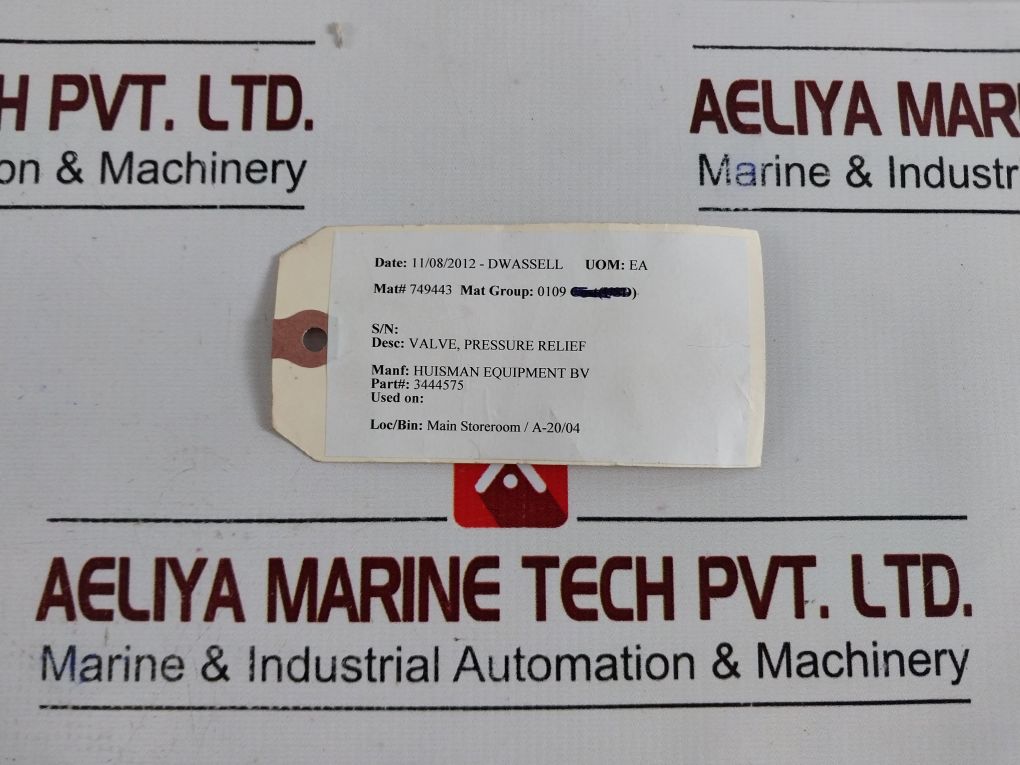 Hydac Gsv6-20-ce-1637 Gas Safety Valve Free Shipping