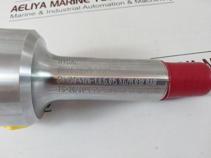 Hydac Gsv6-20-ce-1637 Gas Safety Valve Gsv6-20-ce-1637