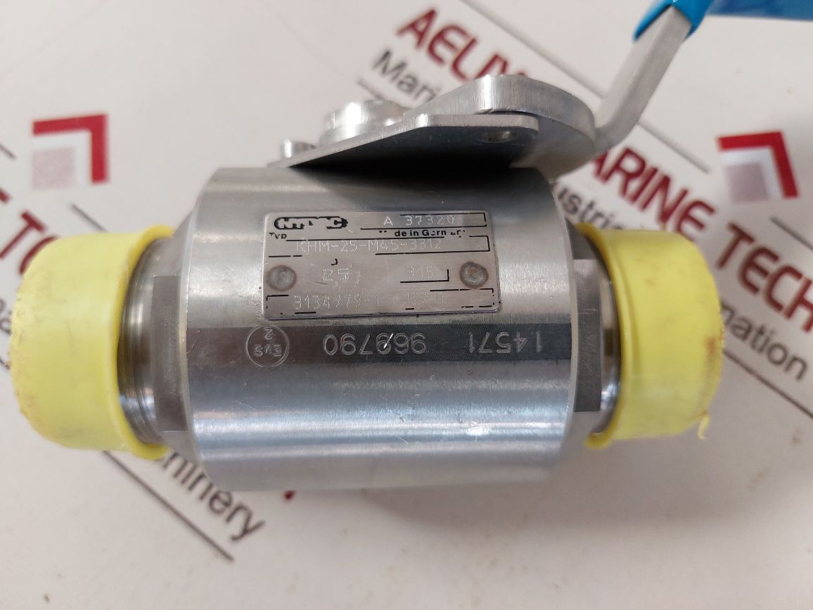Hydac khm-25-m45-3312 ball valve