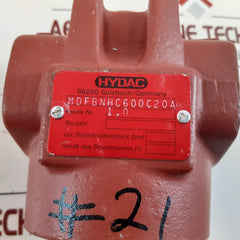 Hydac MdfbnHc60G20A1.0 Hydraulic Filter
