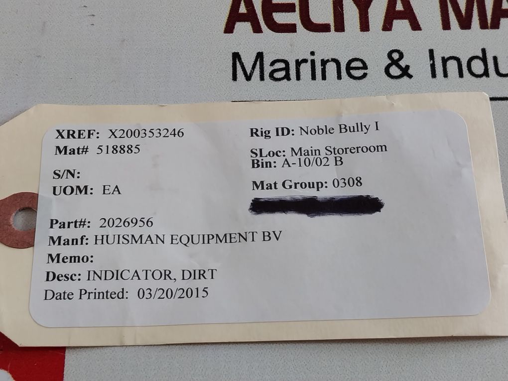 Hydac Vd 5 D.0/-w-l24 Filter Clogging Indicator