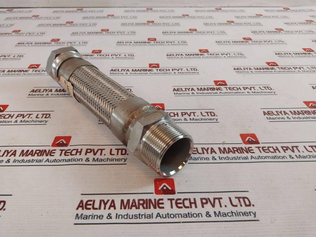 Hydair Drives P-6923A.0124 S.S. Wire Braided Flexible Hose Pipe