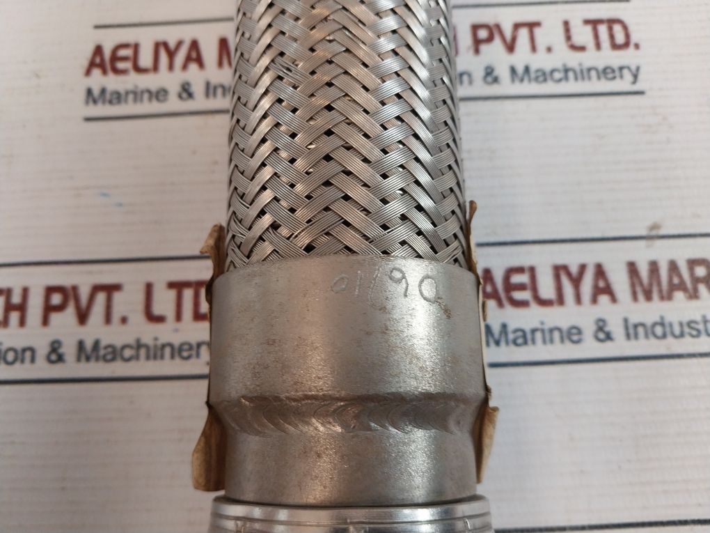 Hydair Drives P-6923A.0124 S.S. Wire Braided Flexible Hose Pipe