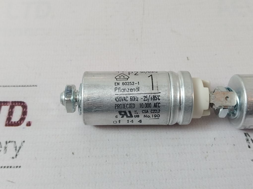 Meiko Hydra Mab Mkp 1 Motor Operating Capacitor 551.42.00.255, 470 Vac