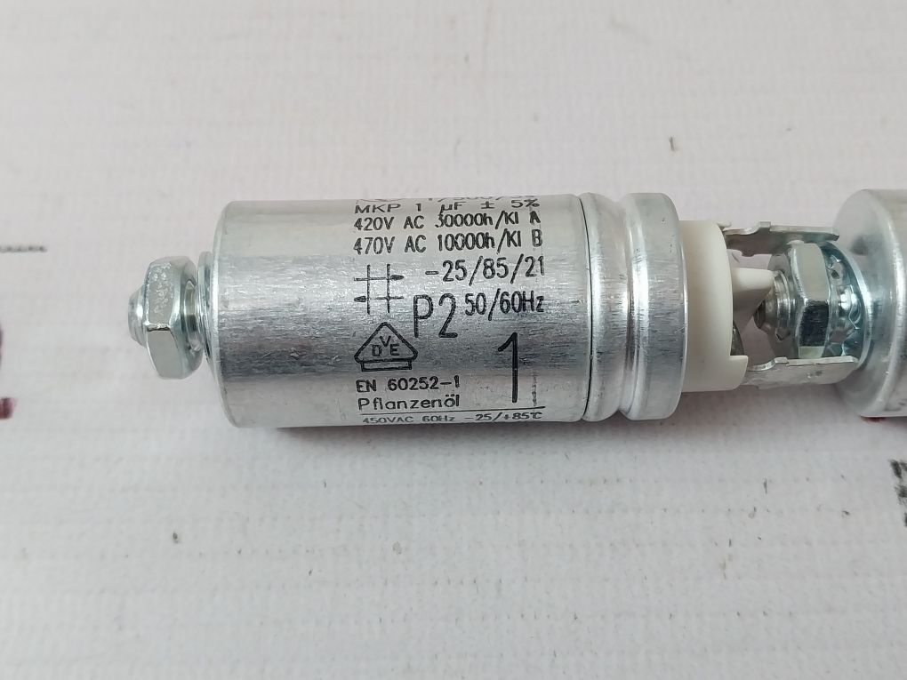 Meiko Hydra Mab Mkp 1 Motor Operating Capacitor 551.42.00.255, 470 Vac