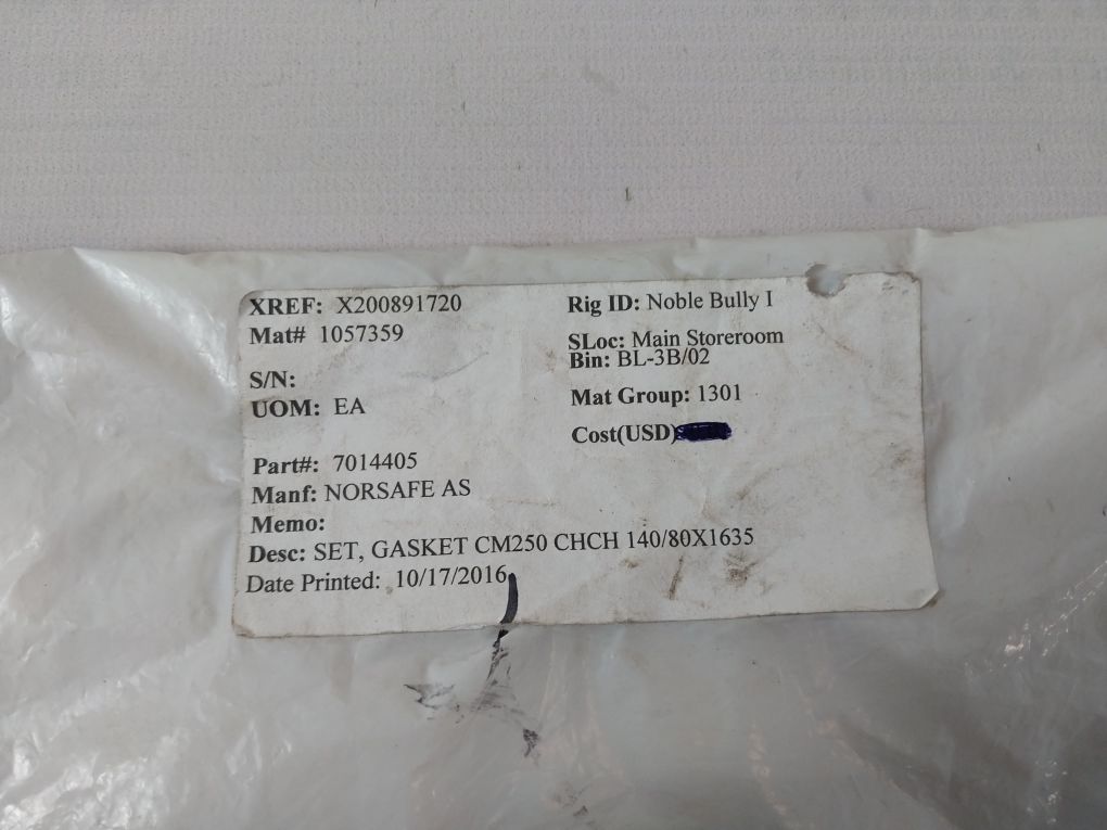 Hydratech 7014405 Gasket Set