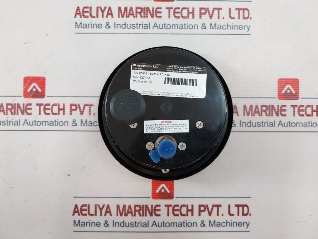 Hydratight 25564-38B21 Gad-hjs Presssure Gauge 10,000 Psi