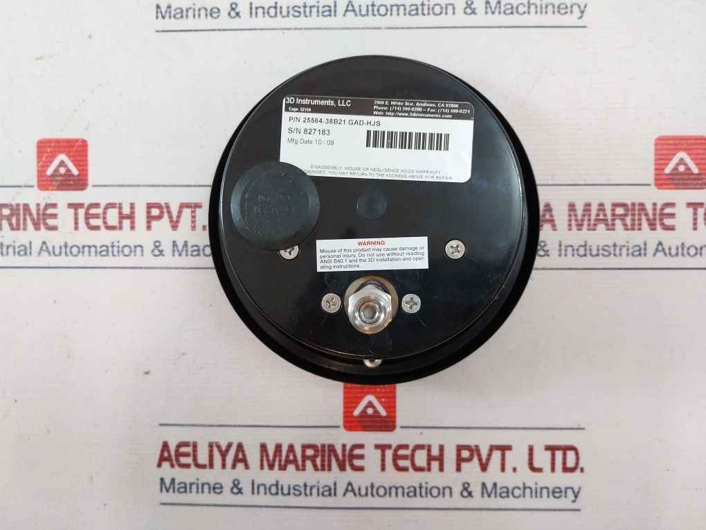 Hydratight 25564-38B21 Gad-hjs Presssure Gauge 10,000 Psi