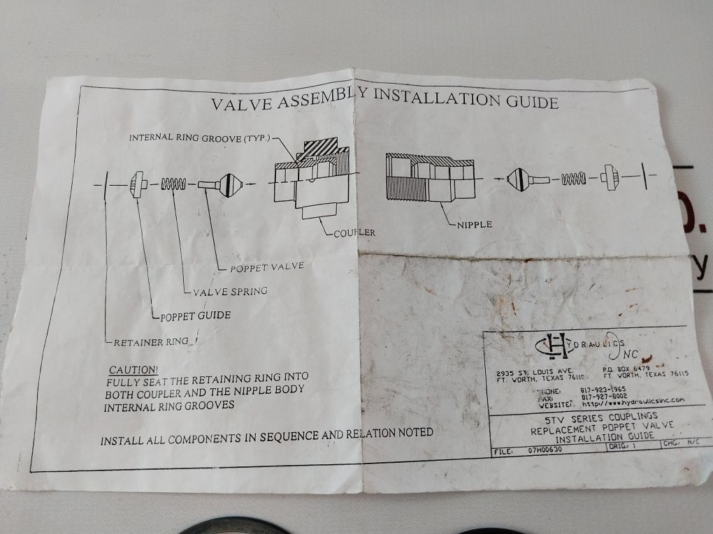 Hydraulics 6Tv-va-32 Couplings Seal Kit