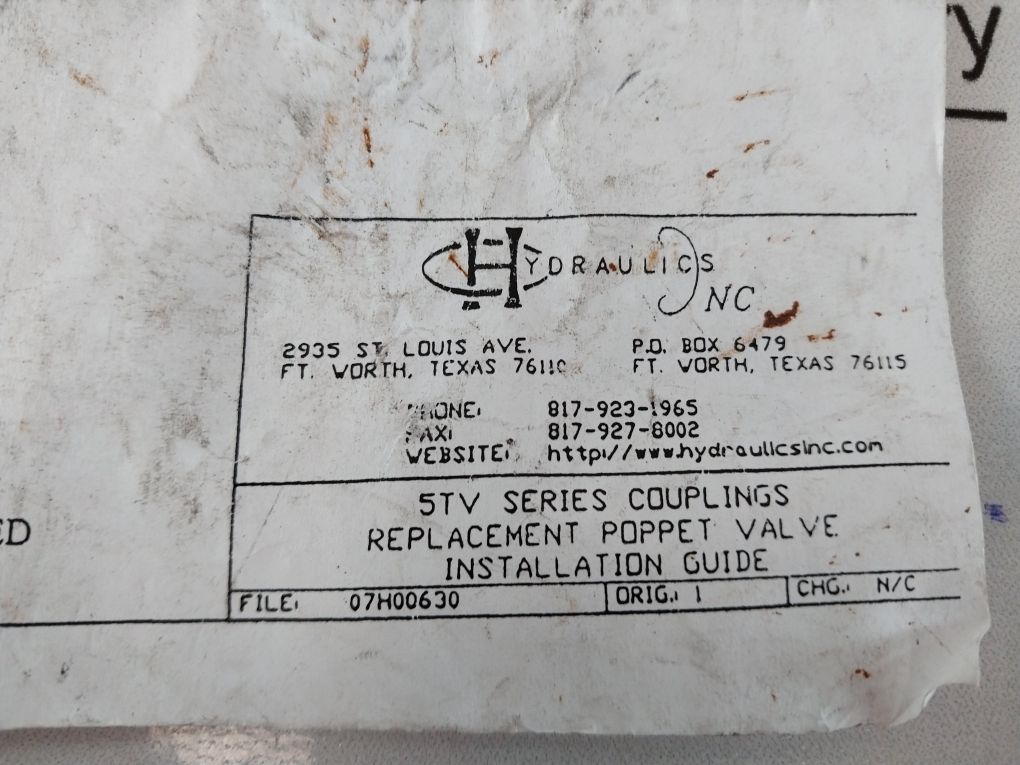 Hydraulics 6Tv-va-32 Couplings Seal Kit