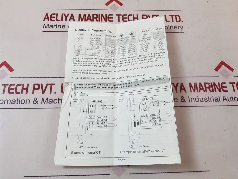 Hydria Unipower Hpl403 Power Control Unit