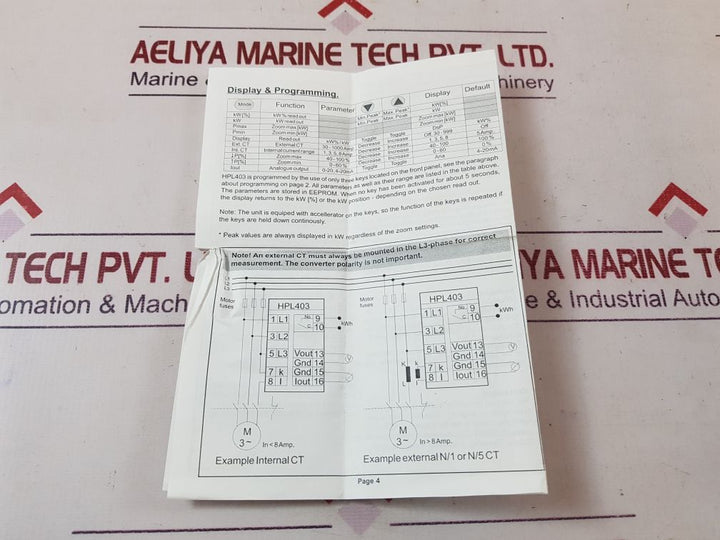 Hydria Unipower Hpl403 Power Control Unit