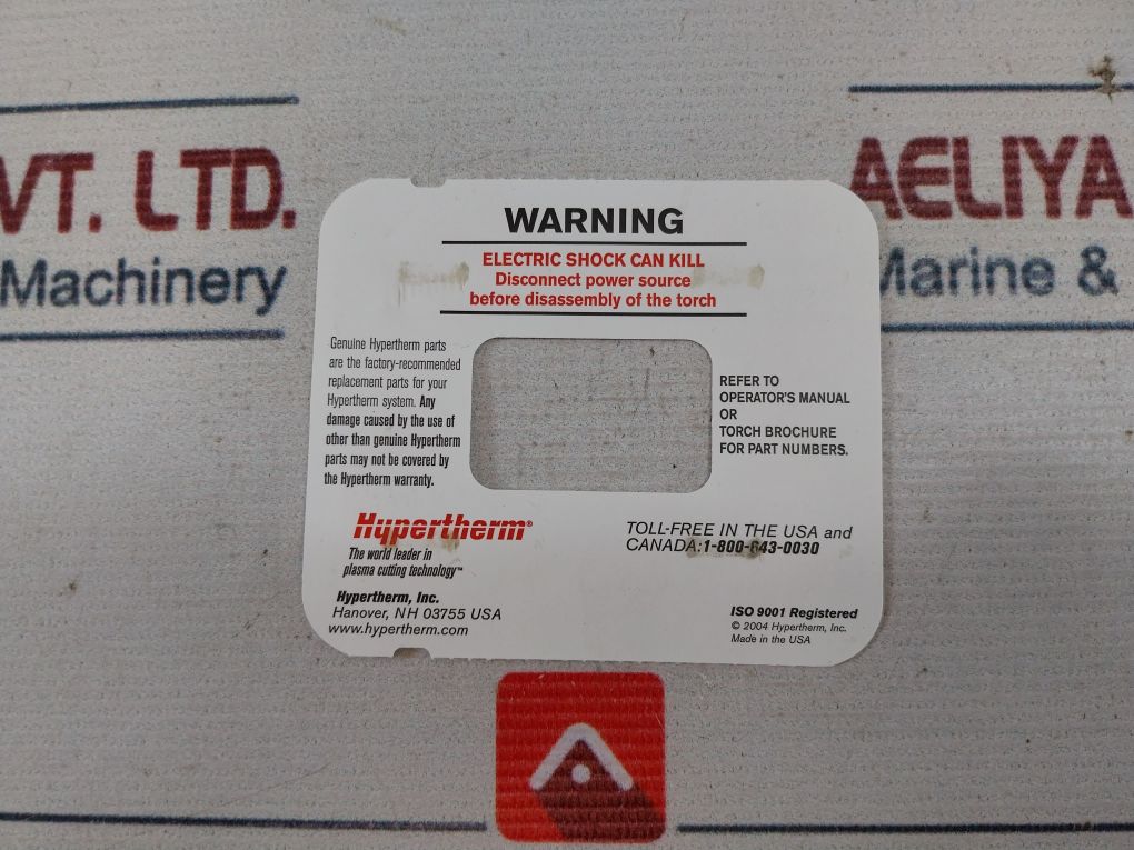 Hypertherm 220669 Plasma Electrode 45A