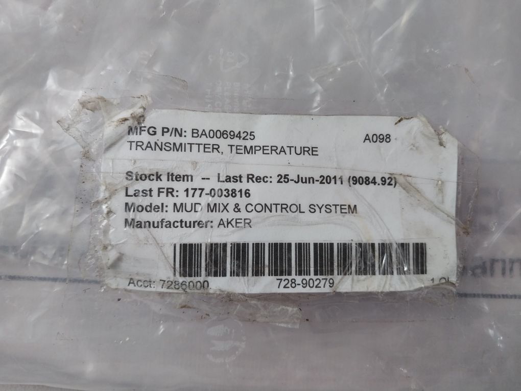 Hyptech Mi1G0-n05-026506B-1Bab+Ipaq-hx Temperature Sensor Control System