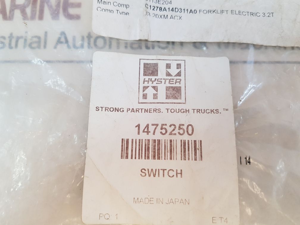 Hyster 1475250 Switch Unit