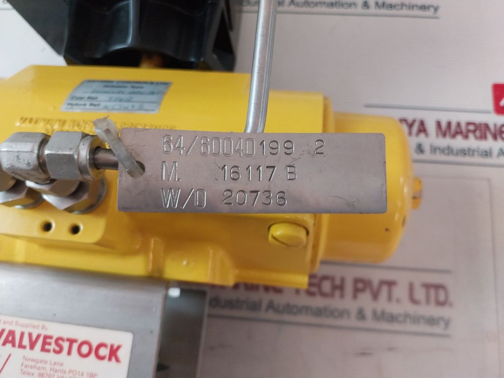 Hytork 186 Pneumatic Valve Actuator