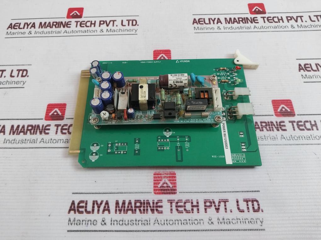 Hyundai 204C1114 Printed Circuit Board Wj1260003
