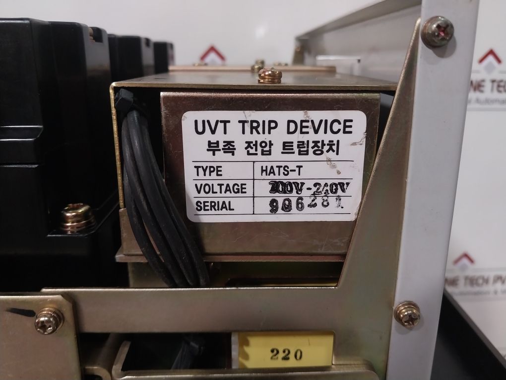 Hyundai Aor-1S-as Over Current Trip 326A Ct 630/5A