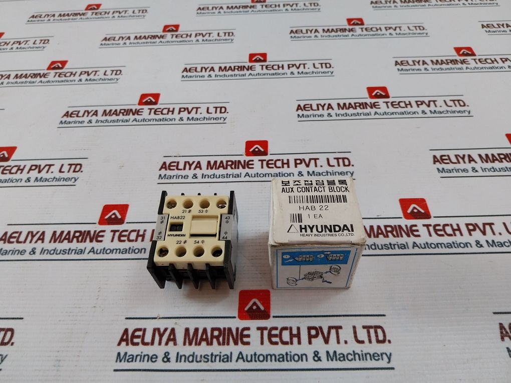 Hyundai Hab22 Auxiliary Contact Block 16A 660V
