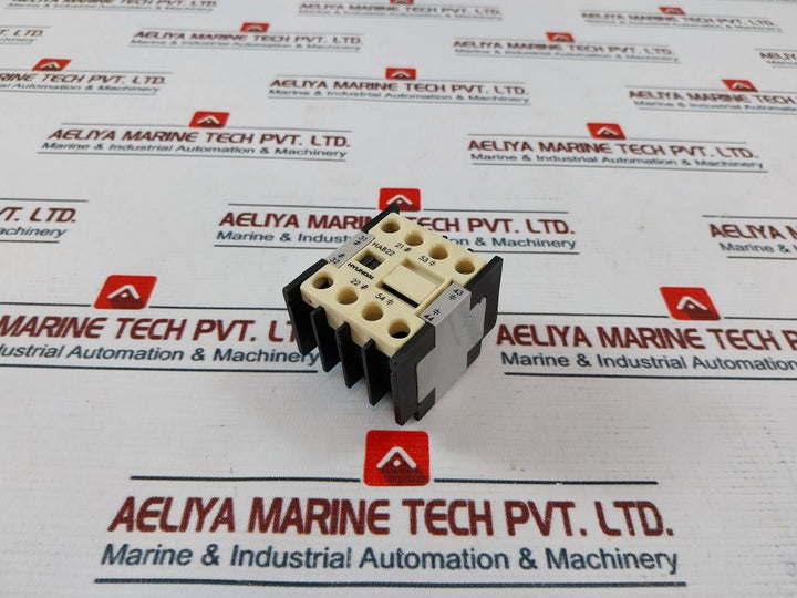 Hyundai Hab22 Auxiliary Contact Block 16A 660V