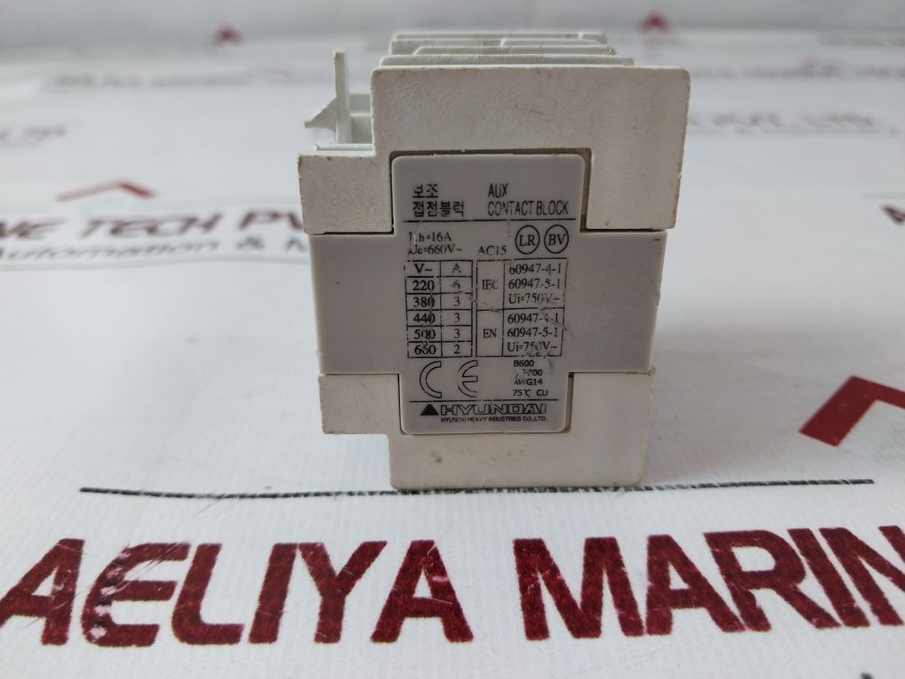 Hyundai Hac13 Auxiliary Contact Block